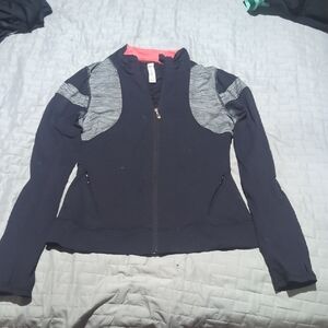 Women's Kyodon Black and Gray Athletic Jacket